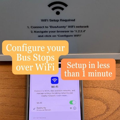 [PRE-ORDER] Bus Aunty - Bus Arrival Display for your Home