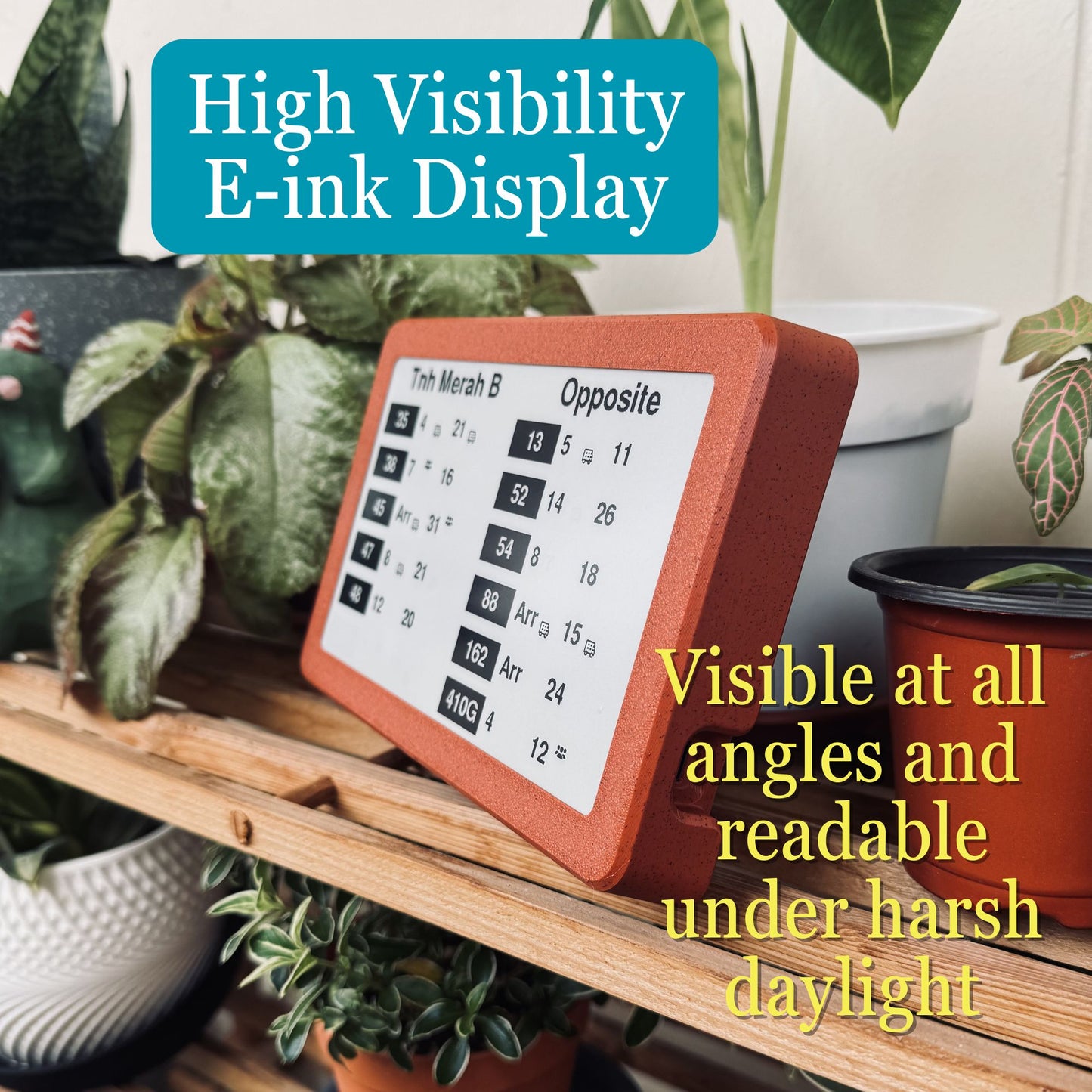 [PRE-ORDER] Bus Aunty - Bus Arrival Display for your Home