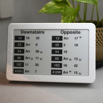 Bus Aunty - Bus Arrival Display for your Home