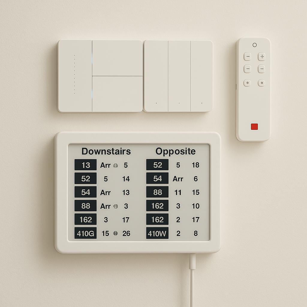 Bus Aunty – Real-Time Bus Arrival Display for Singapore Homes