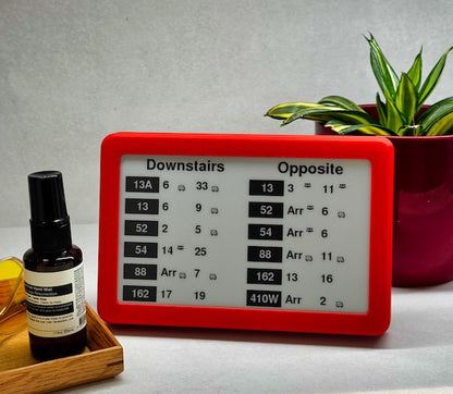 [PRE-ORDER] Bus Aunty - Bus Arrival Display for your Home
