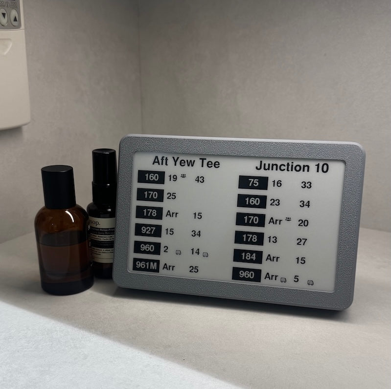 [PRE-ORDER] Bus Aunty - Bus Arrival Display for your Home